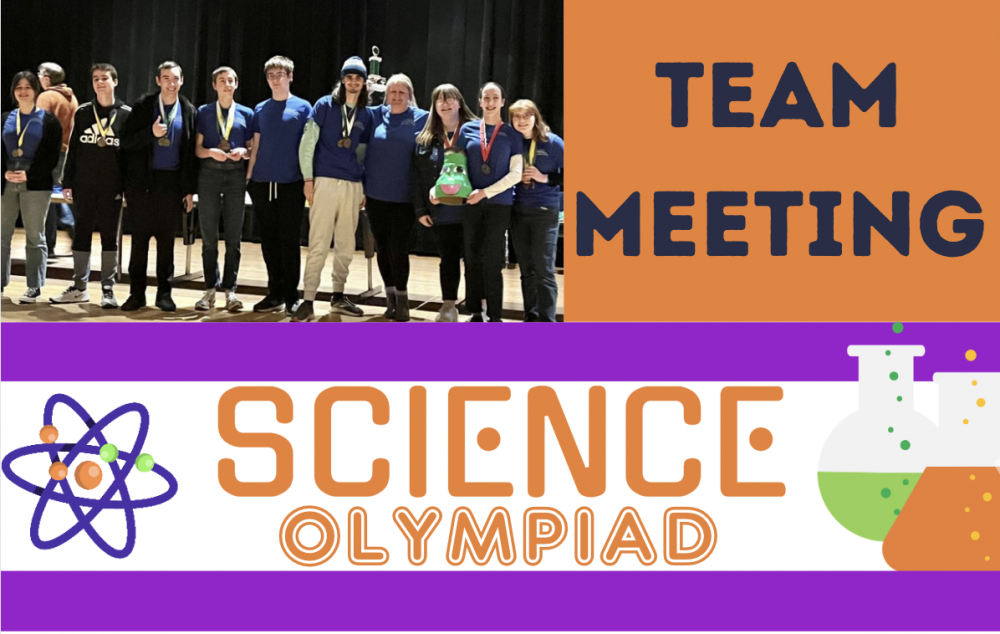 Science Olympiad Team Meeting High School